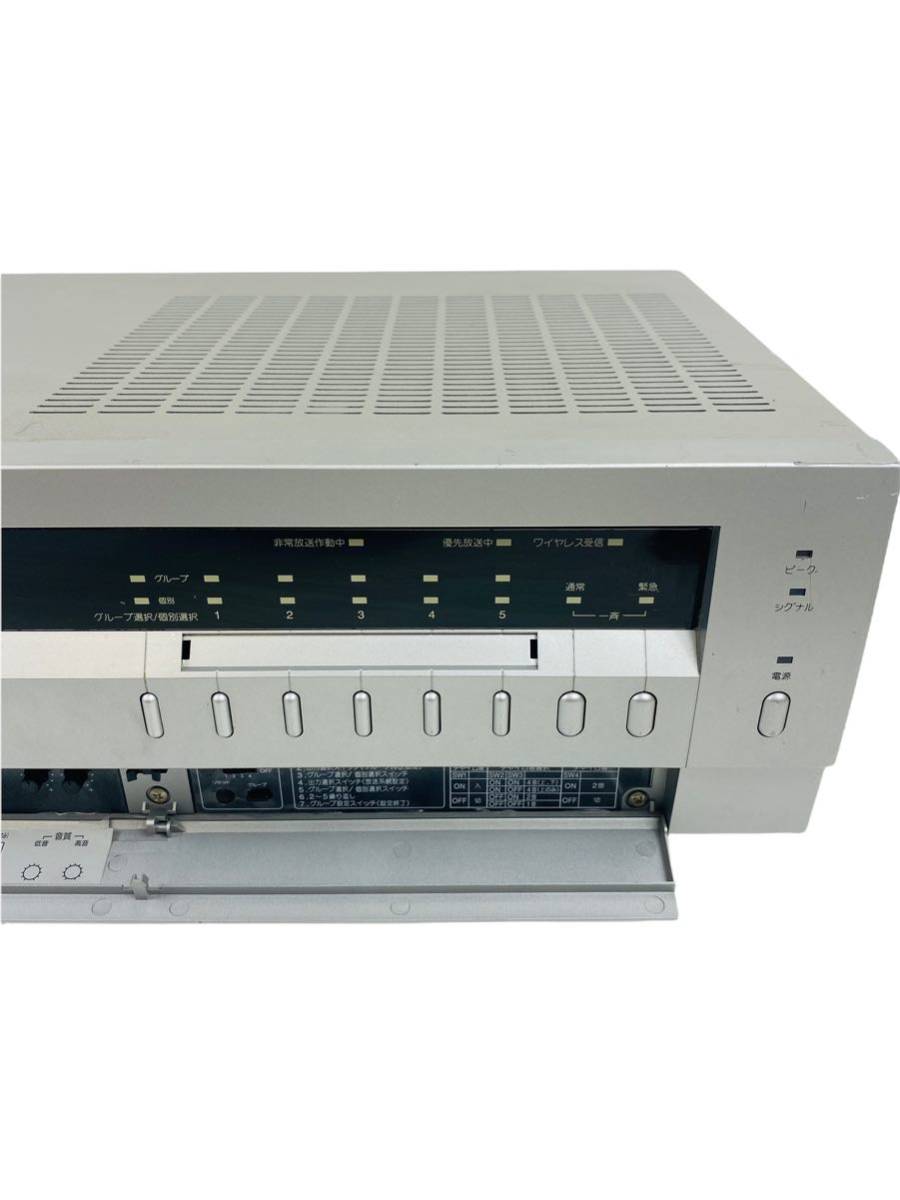 即決/送料無料 TOA PAアンプ/卓上型アンプ 120W 5局 (屋内用PA 即決/送料無料 TOA PAアンプ/卓上型アンプ 120W 5局 (屋内用PA