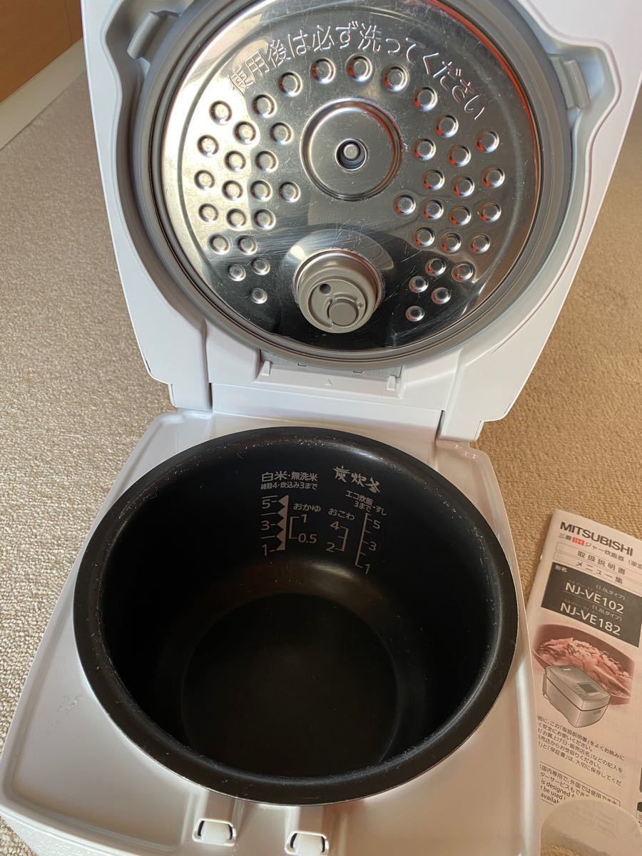 三菱 炊飯器 MITSUBISHI NJ-VE102