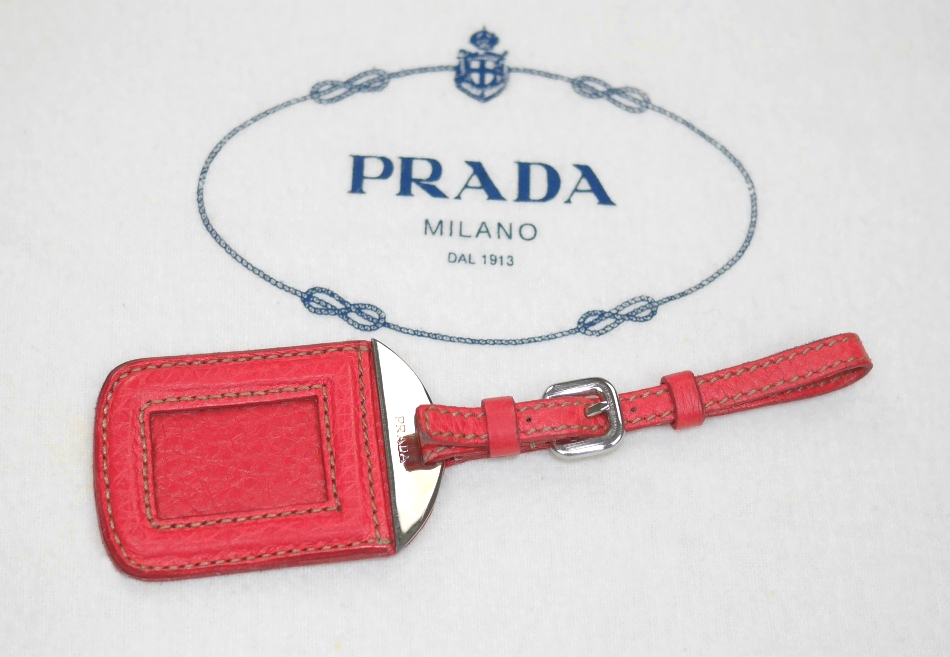 美品 25万円 イタリア製 PRADA プラダ VIT.DAINO トートバッグBN1713ギャランティーカードあり ピンク革レザーIENAハンドバッグ ショルダー_画像8