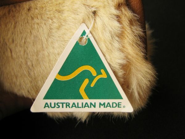 カンガルー 毛皮 がま口 コインケース 小銭入れ 財布 ファー レザー AUSTRALIAN MADE_画像8