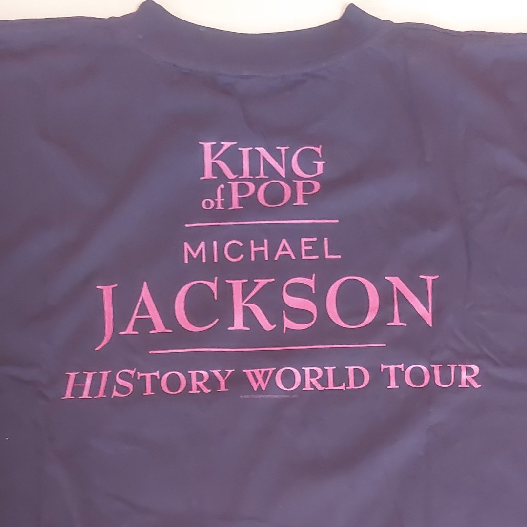 未使用☆マイケル・ジャクソン　ツアーTシャツ　HISTORY WORLD TOUR　Ｌサイズ