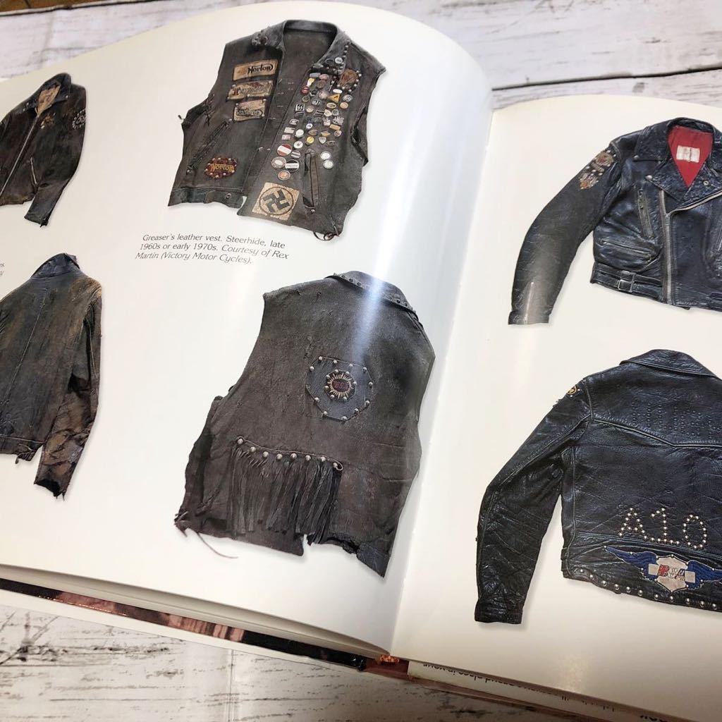 洋書『Motorcycle Jackets：Ultimate Biker's Fashons』Rin Tanaka/田中凛太郎  究極のバイカーファッション写真集 ヴィンテージ 革ジャン