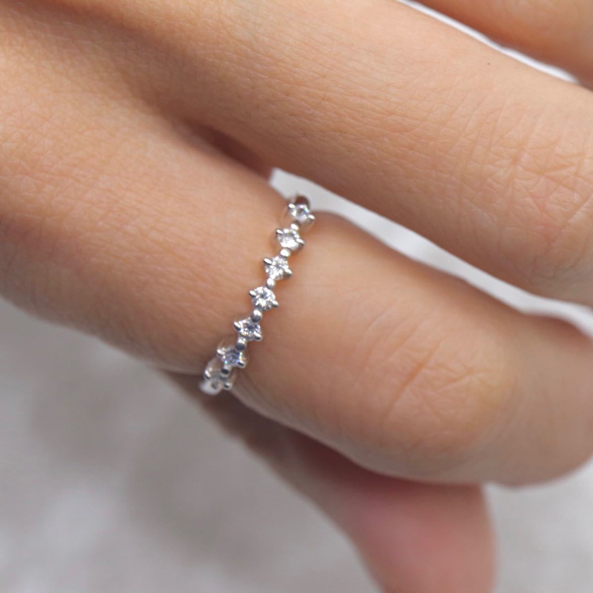 K18WG ダイヤモンドリング 0.17ct mtsn1mamuju.sch.id