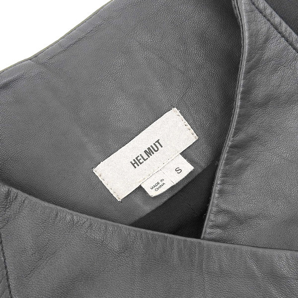 セール!】超美品 ヘルムートラング HELMUT LANG シープ レザー 切替し