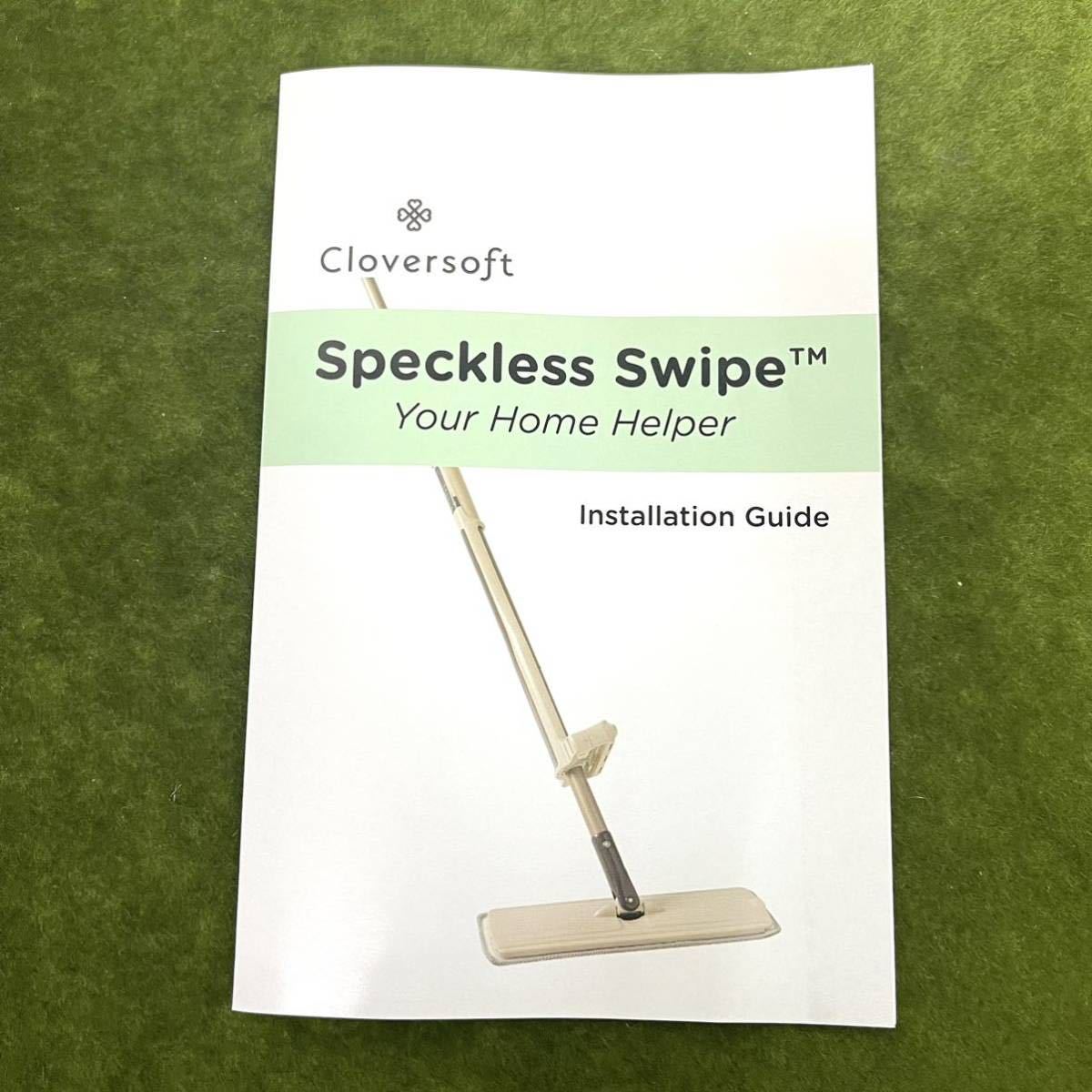 18★☆新品未使用品 お掃除用品 Cloversoft Speckless Swipe/フロアワイパー 新品交換用モップ付☆★_画像6