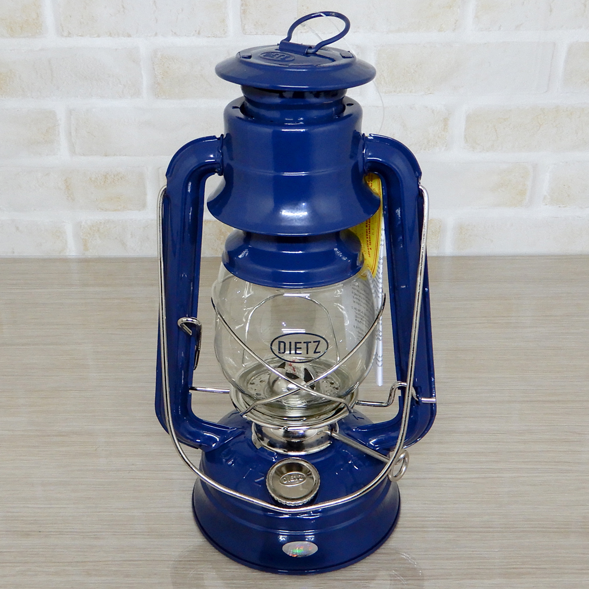 替芯付【送料無料】新品 Dietz #76 Original Oil Lantern - Navy Nickel Trim 日本未発売 ◇デイツ ネイビー ニッケル ハリケーンランタン