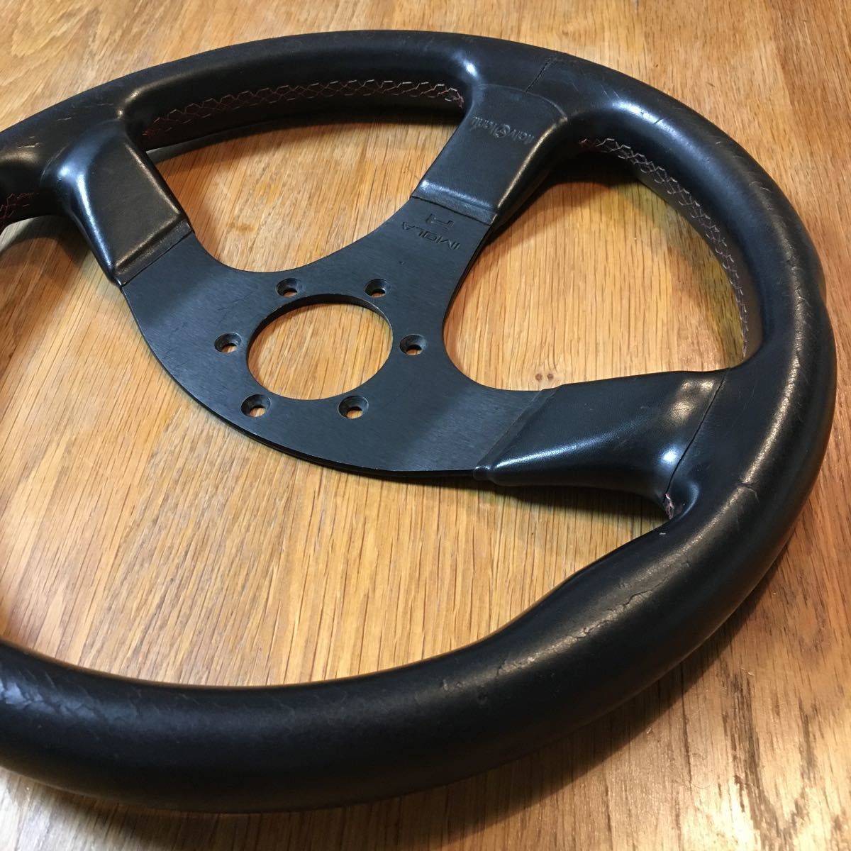 Italvolanti IMOLA R Steering wheel イタルボランテ イモラ レザー