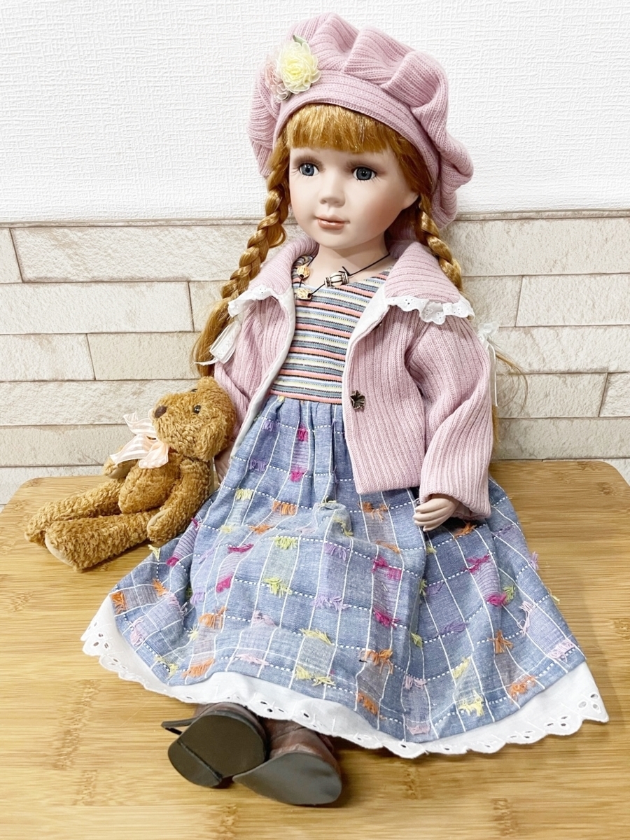 ビスクドール 人形 ドール 女の子 置物 AL完売しました アンティーク 正規品販売！ ビンテージ