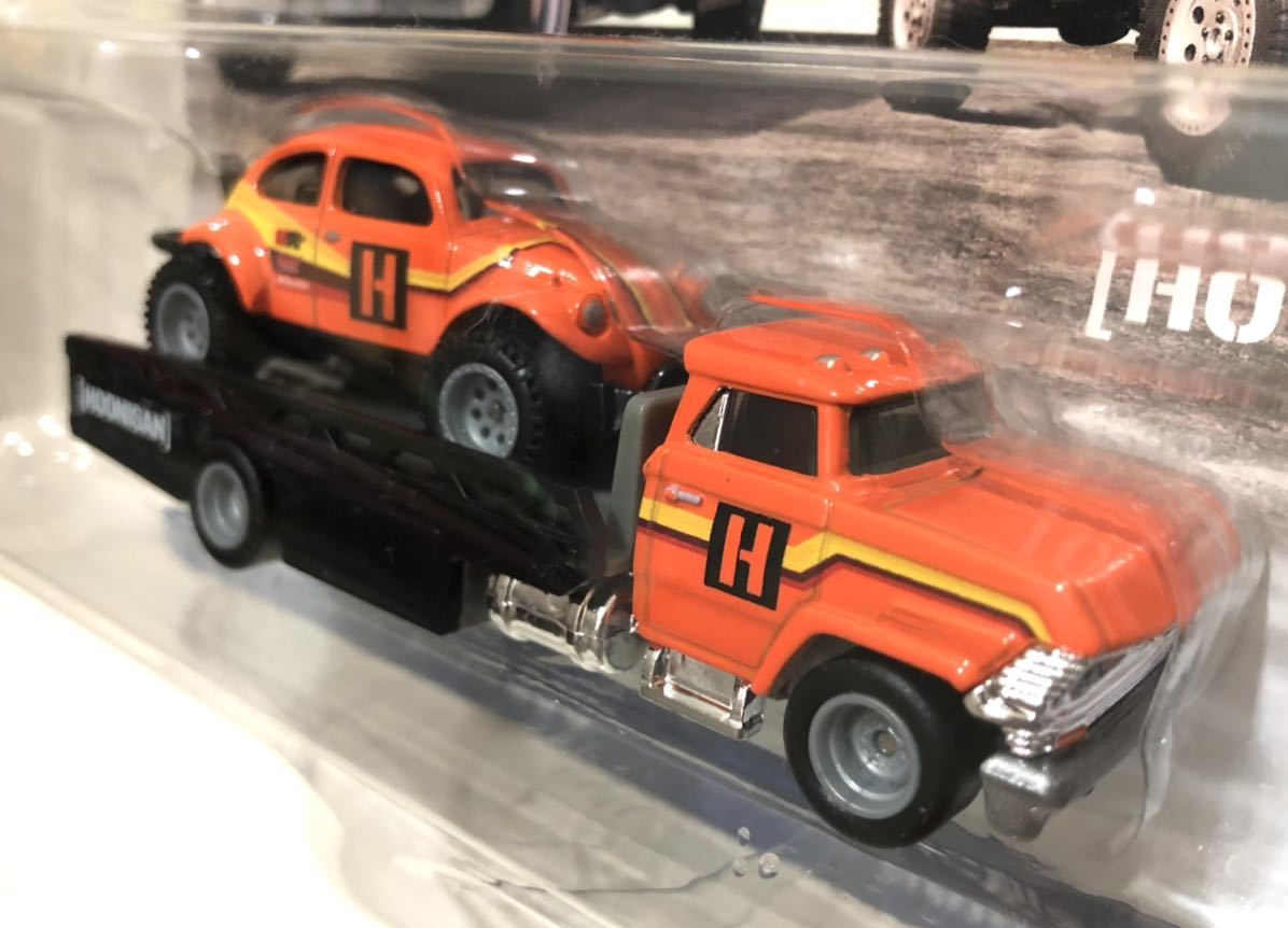 レア ラスト Hoonigan Custom Volks Wagen Baja Beetle フーニガン カスタム フォルクスワーゲン ビートル バハ Team Transport 絶版_画像3