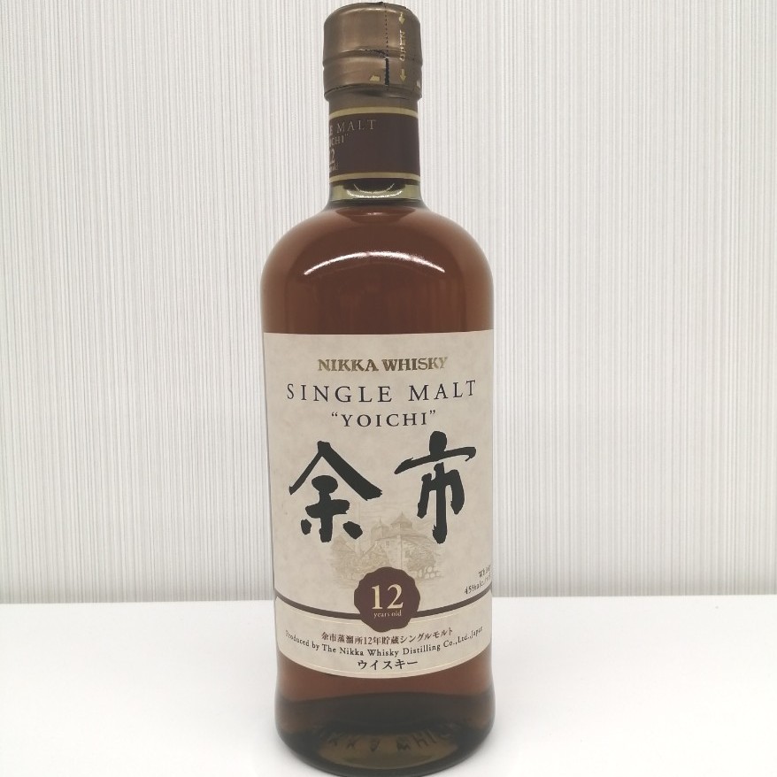ニッカ 余市12年 700ml 45% 未開栓 箱無し ドリンク、水、お酒