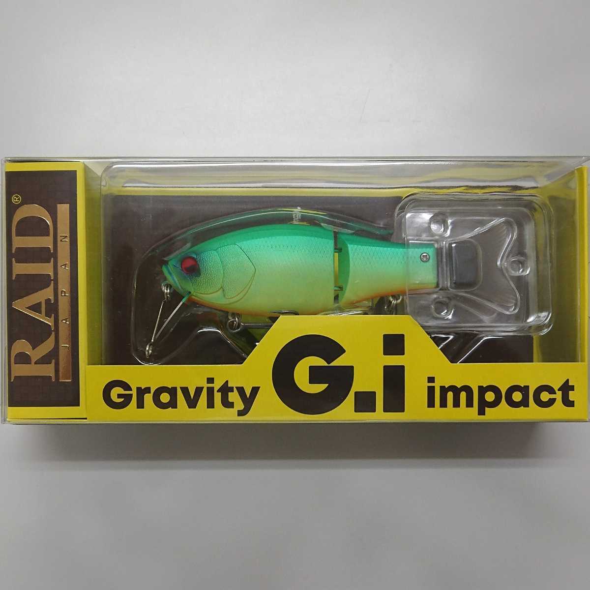 送料300円から RAID JAPAN G.i レイドジャパン G.I SHIMANASHI TIGER シマナシタイガー GI Gravity  impact