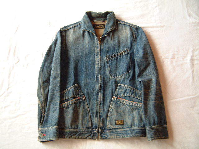 ロストコントロール Vintage Denim Work Jacket Vintage Indigo 1(GERUGA CELT&COBRA)_画像1