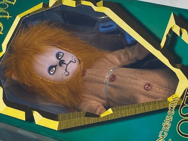  living * dead * кукла zLiving Dead Dolls серии THE LOST IN OZ TEDDY AS THE LION экспонирование не использовался товар 