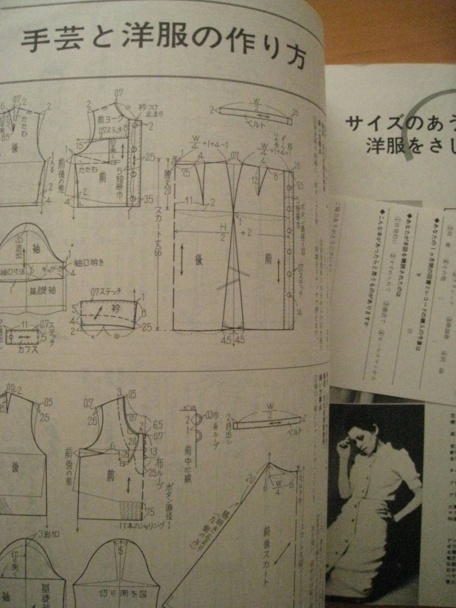 家庭全科/ハニー・レーヌ/1970年ファッション/岸田衿子/洋裁/林静一/別役実/加藤昌代/スティーブ・マックィーン/光本幸子/沢渡朔_画像5