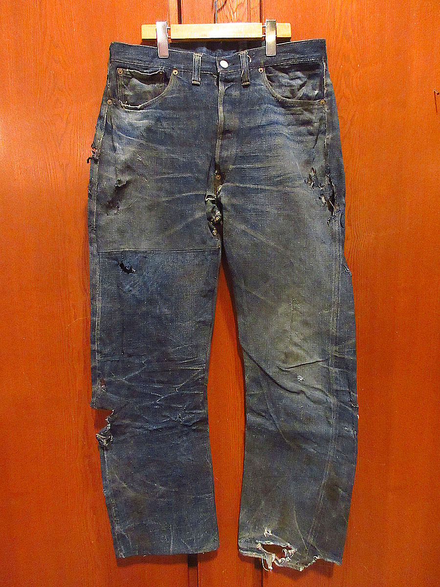 ビンテージ30's●Levi's 501XXC実寸W86cm●211201i6-m-pnt-jns-w34 1930sリーバイスシンチバックデニムジーンズ37モデル_画像1