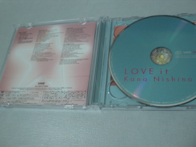 138円 割引 CD DVD 西野カナ アルバム 初回生産限定盤 LOVE it CDとDVD 