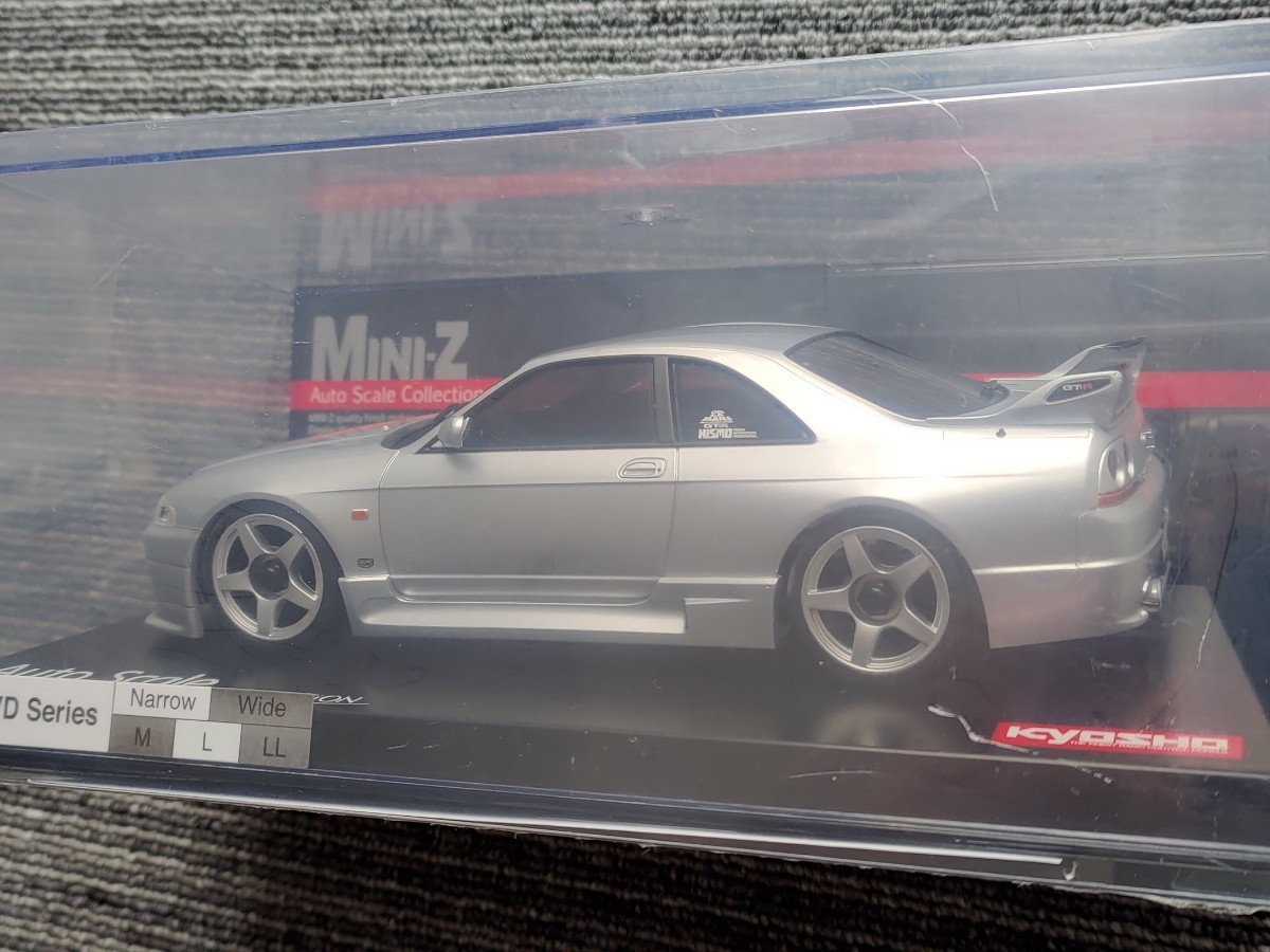 新品・未開封 京商 ミニッツ ASC日産 スカイラインR33 GT-R ニスモver シルバー MZP447S z2Fs