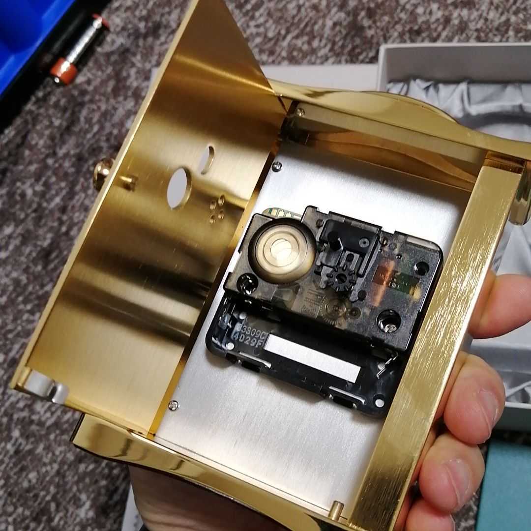 新品 WAKO 高級 置き時計 クロック アナログ ゴールド 和光 新品 WAKO 高級 置き時計 クロック アナログ ゴールド 和光