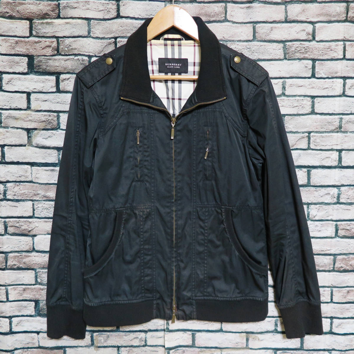 2021セール BURBERRY バーバリーブラックレーベル ジャンパー Lサイズ