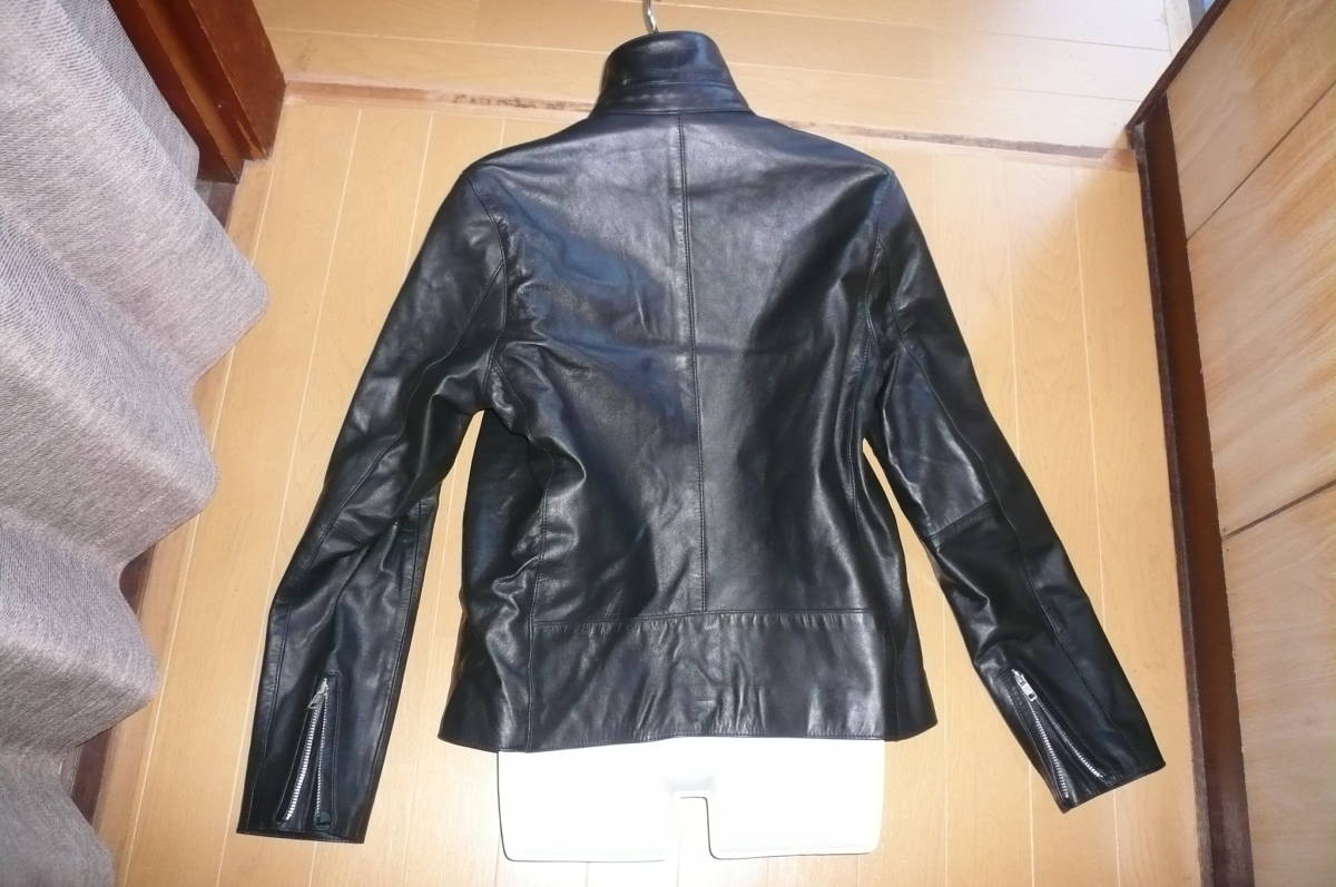 AWESOME LEATHER オーサムレザー ゴートスキン シングル ライダース サイズ1 山羊革 AWESOME LEATHER オーサムレザー ゴートスキン シングル ライダース サイズ1 山羊革