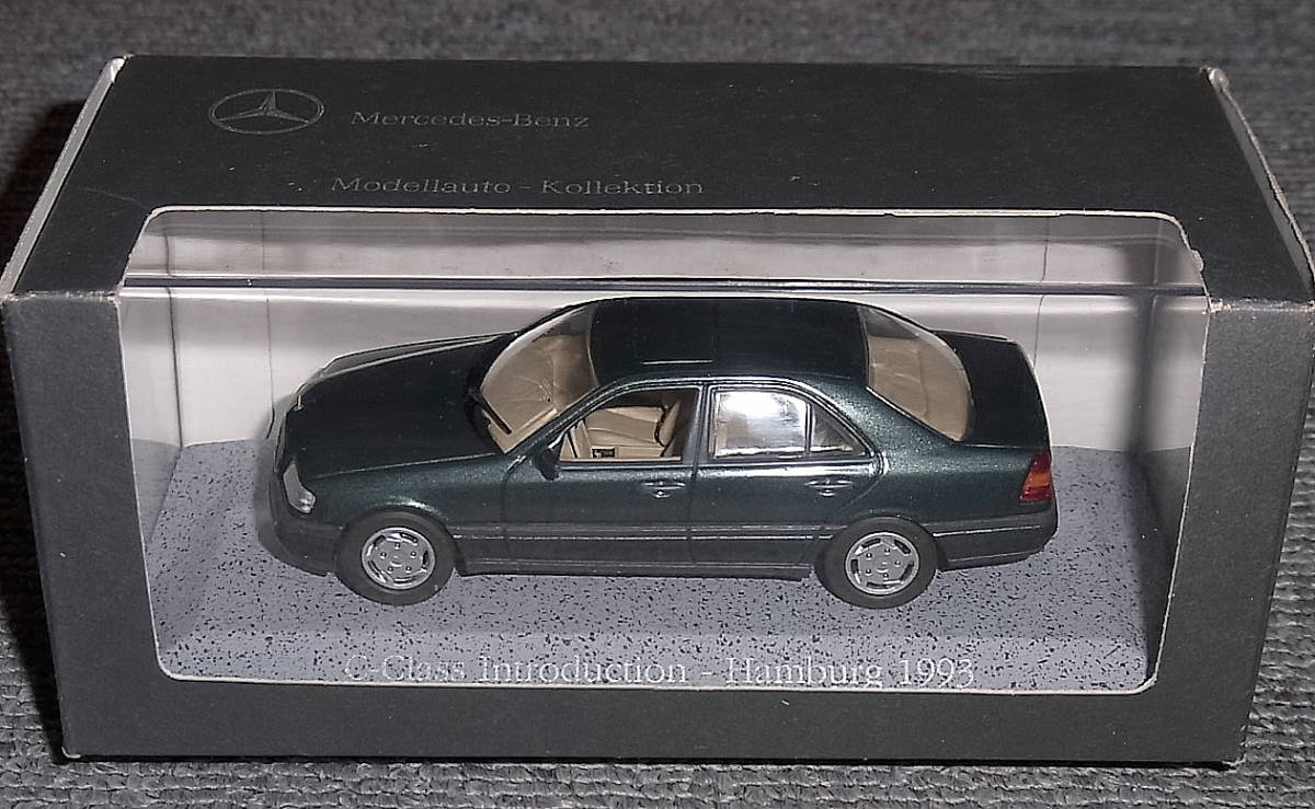 MB別注 Introduction Humburg 1993 1/43 メルセデス ベンツ C220 グリーン Cクラス (W202) Mercedes Benz_画像2