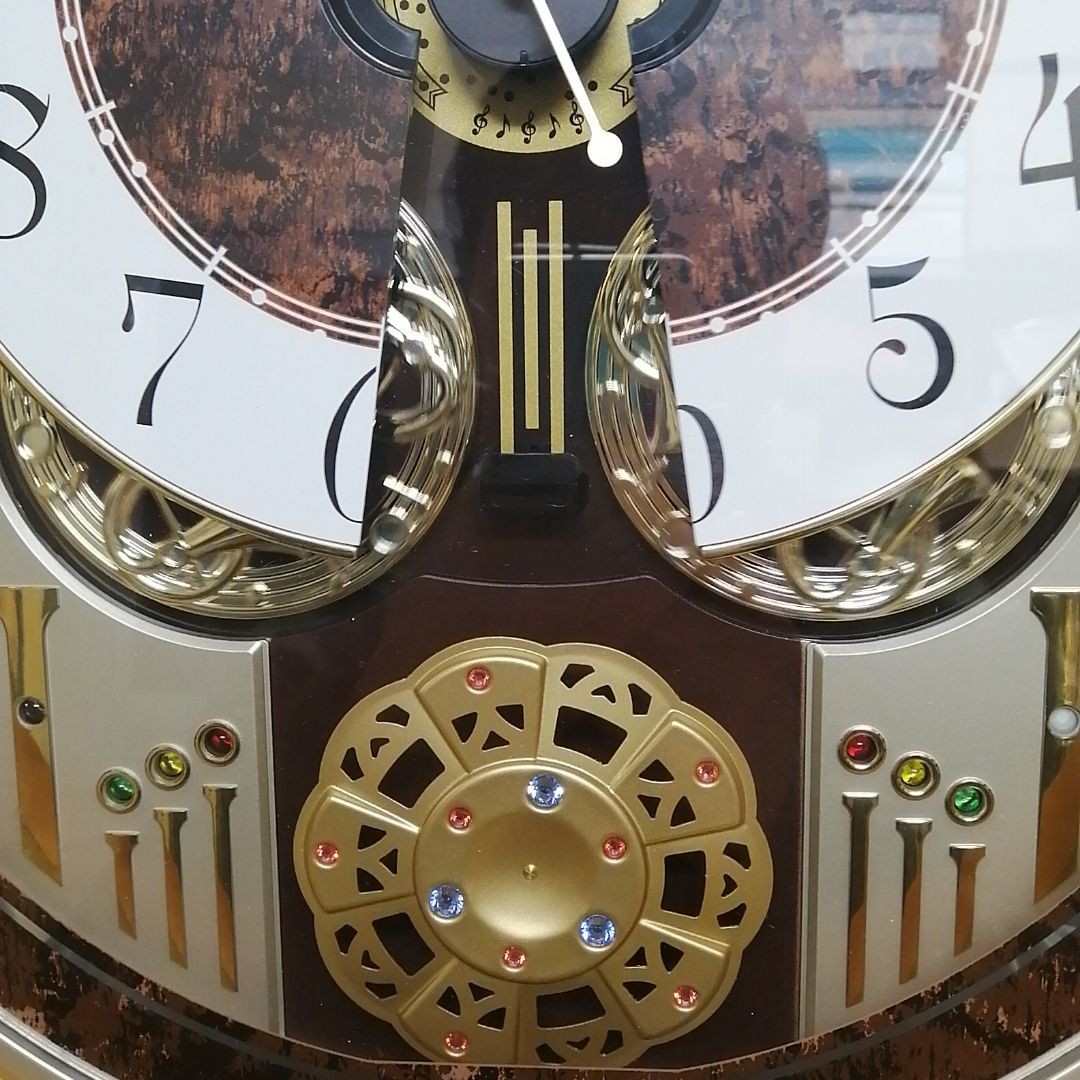 SEIKO ウェーブシンフォニー RE568B からくり時計 掛け時計 電波 SEIKO ウェーブシンフォニー RE568B からくり時計 掛け時計 電波