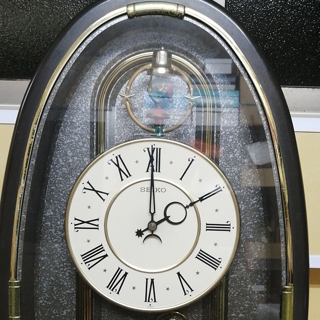 SEIKO PUPPET からくり時計 壁 柱 掛け時計 セイコー 壁掛け時計 SEIKO PUPPET からくり時計 壁 柱 掛け時計 セイコー 壁掛け時計