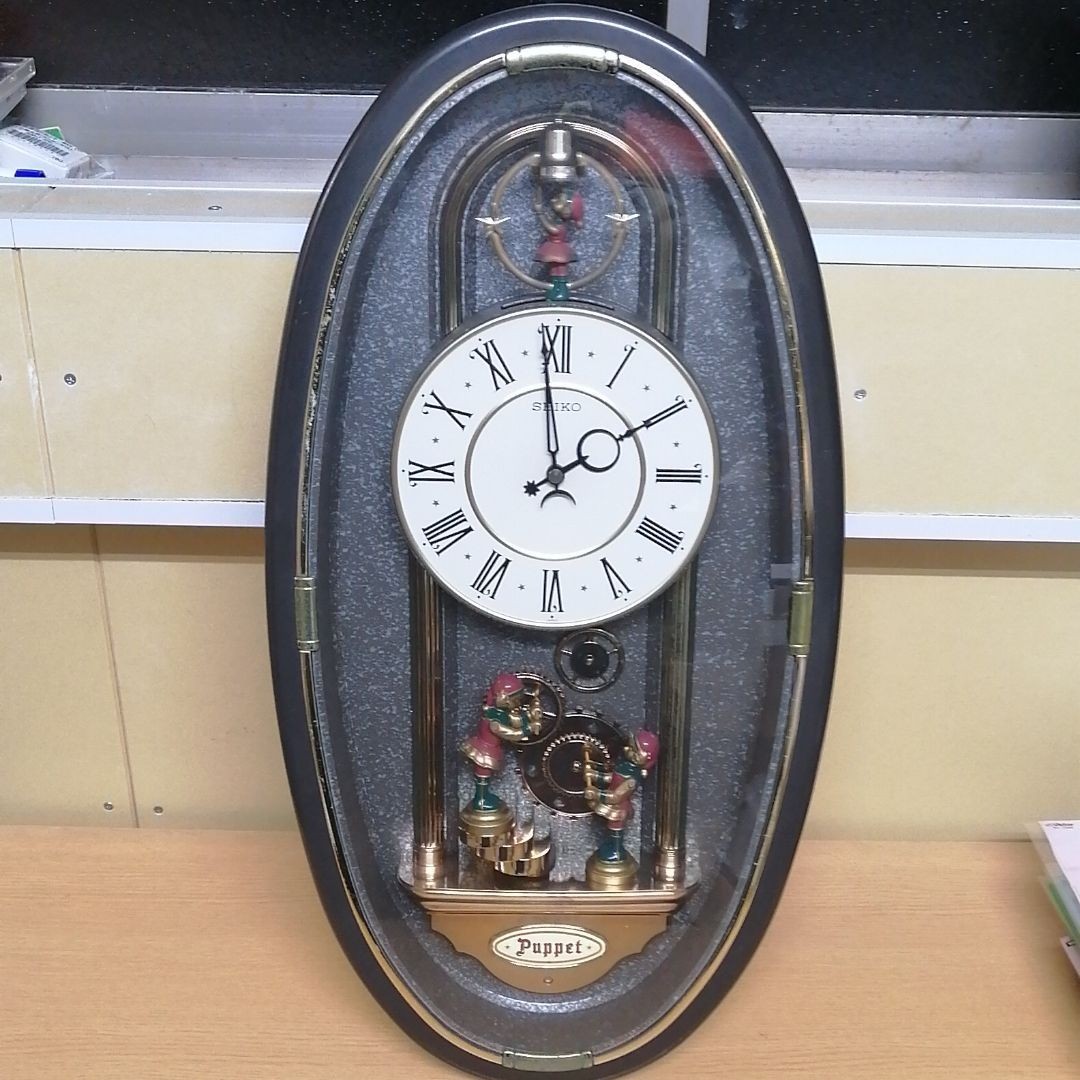 SEIKO PUPPET からくり時計 壁 柱 掛け時計 セイコー 壁掛け時計 SEIKO PUPPET からくり時計 壁 柱 掛け時計 セイコー 壁掛け時計