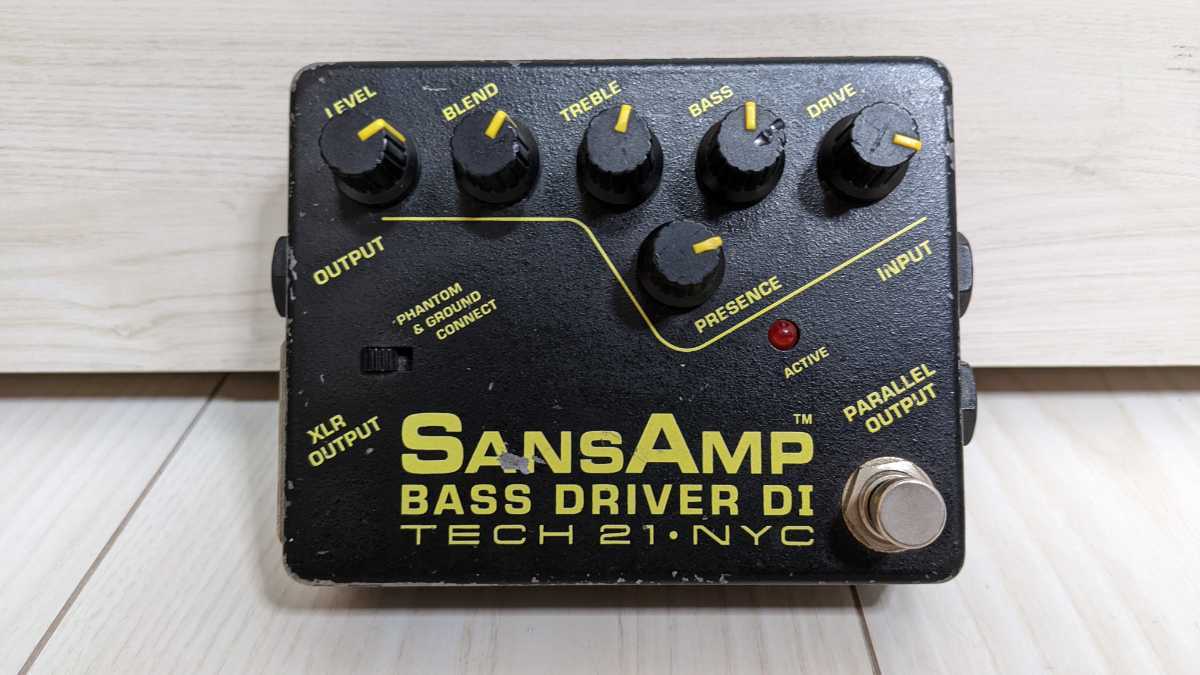 中古】 TECH21 SansAmp RBI 新品 ベース用プリアンプ DI サンズアンプ