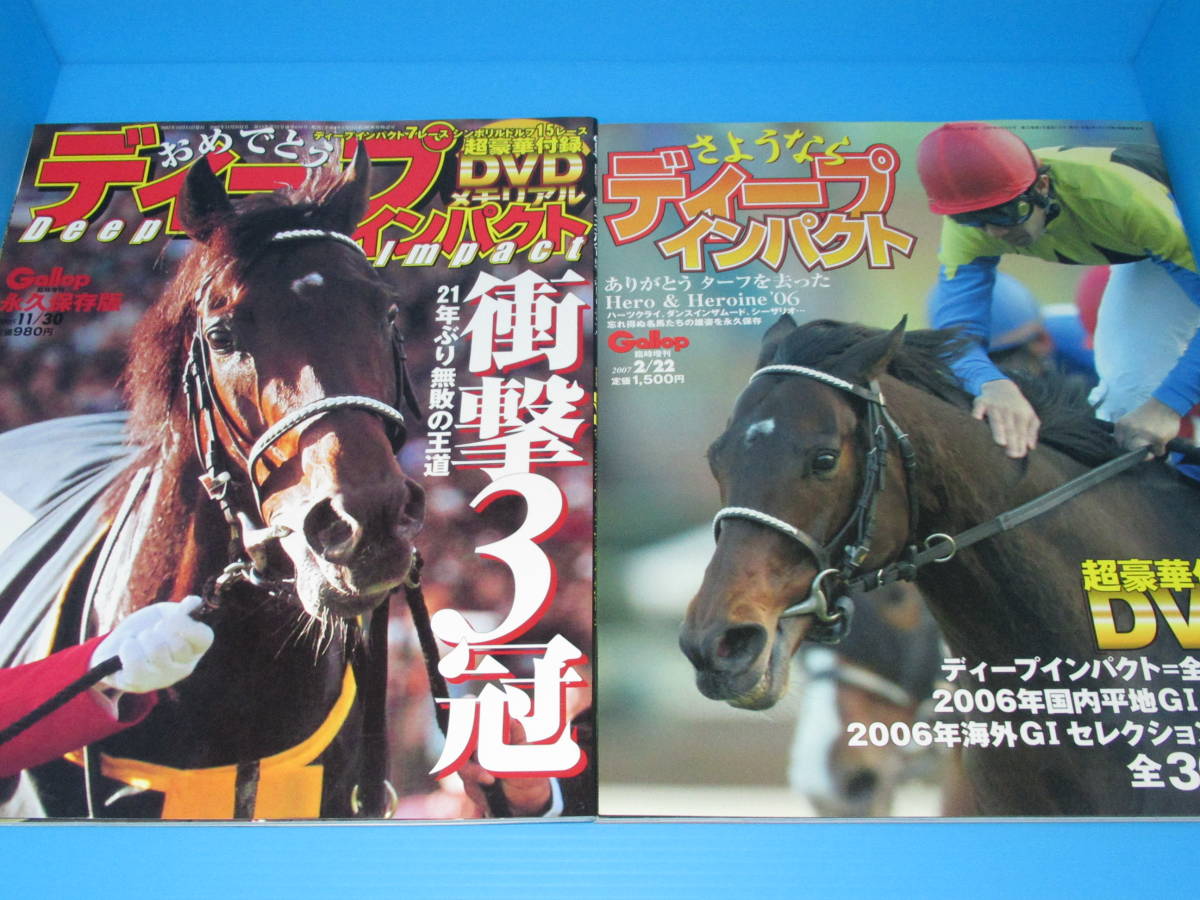 日本限定モデル】 匿名送料無料 DVD ☆永久保存版 Gallop 2冊セット