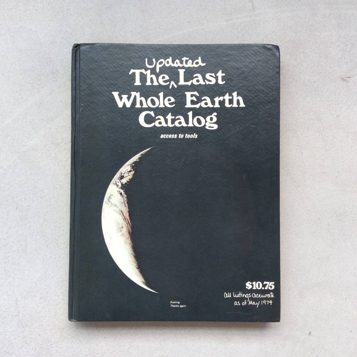 稀少】ハードカバー版 The Last Whole Earth Catalog（ラストホール 