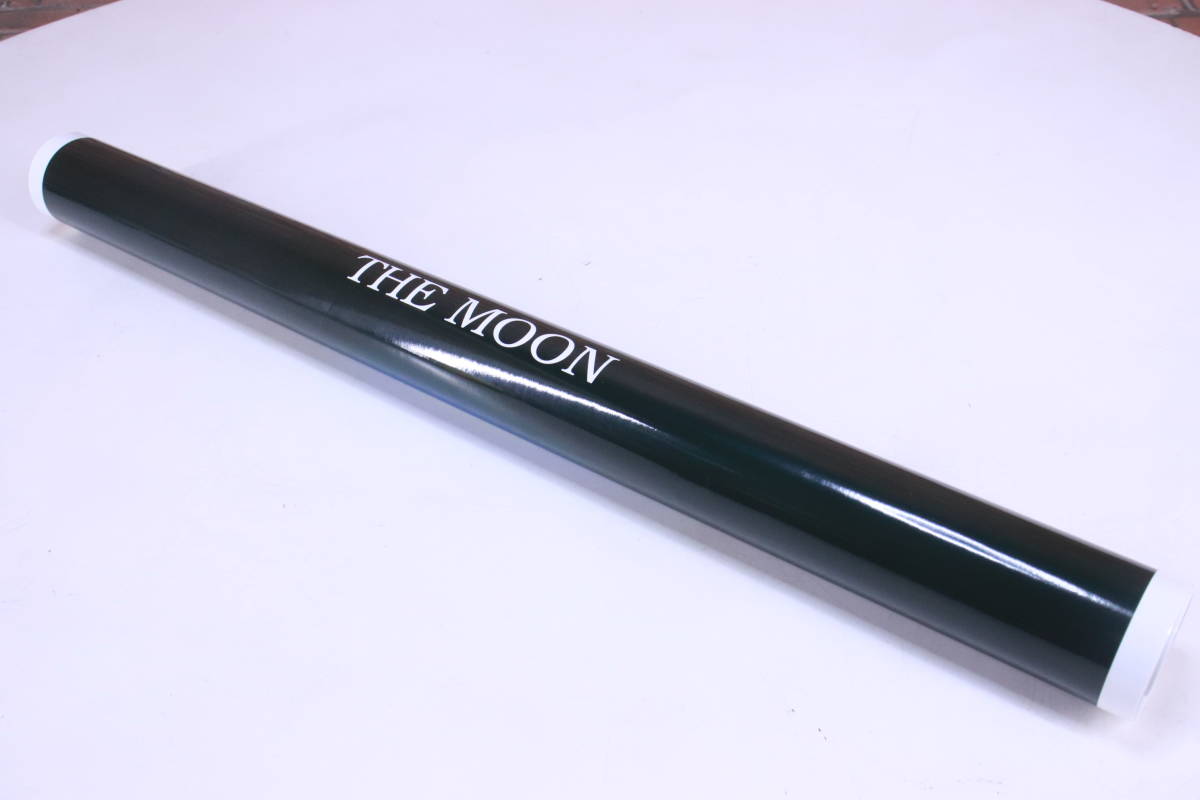 未使用! 夜光 月面図 ポスター THE MOON サイズ784mm×644mm 長期保管品■(R0545)_画像7