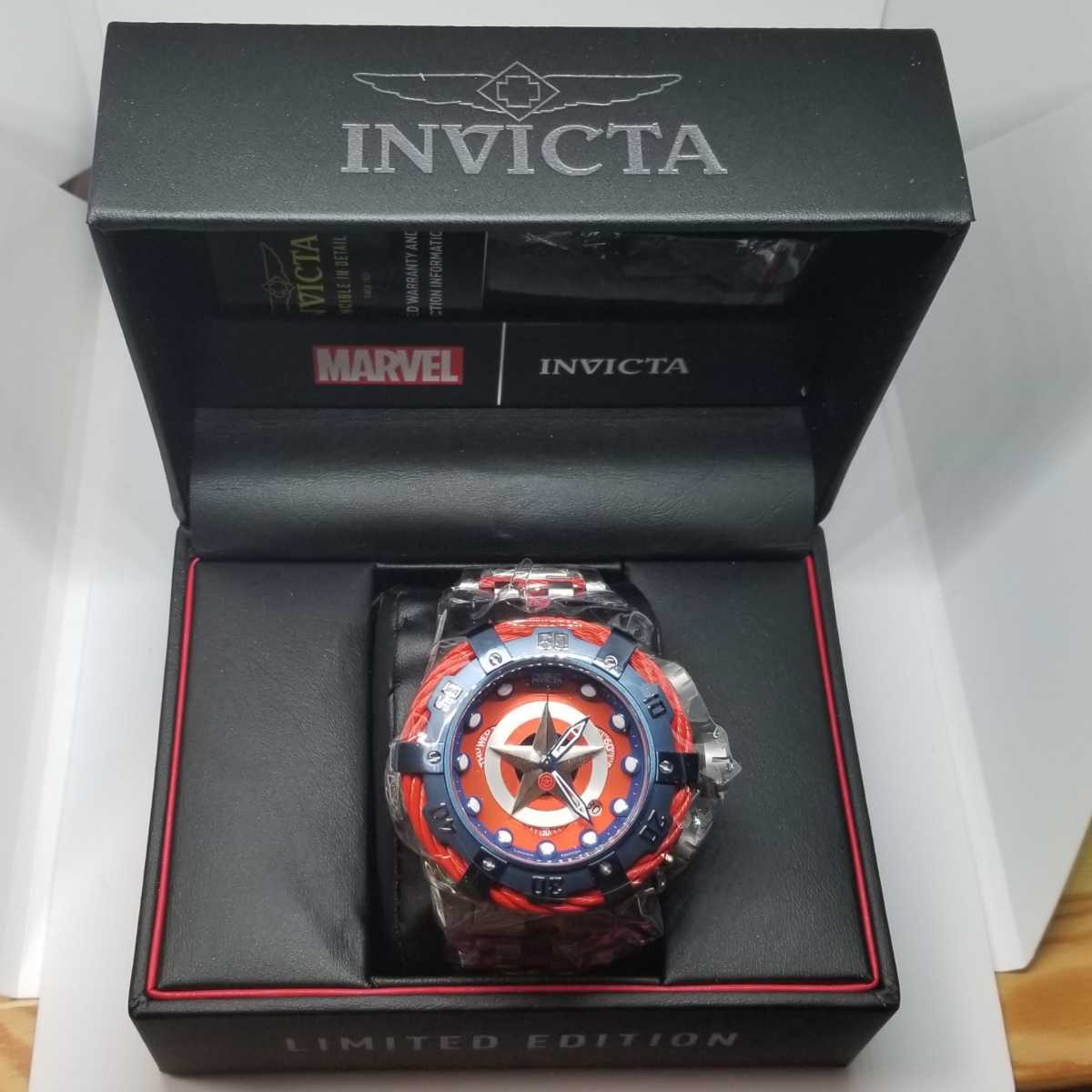 Invicta インビクタ 35674 53mm マーベル キャプテンアメリカ