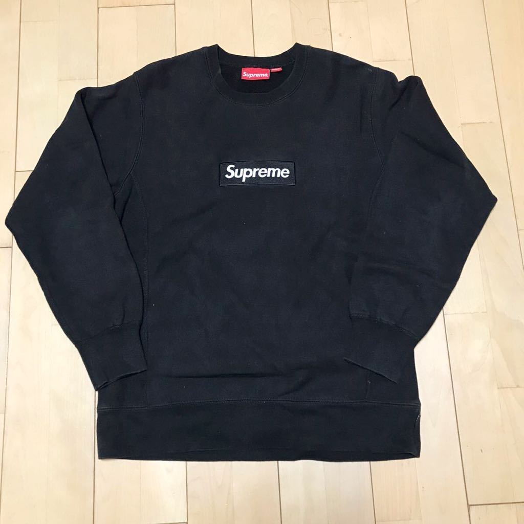 Supreme Box Logo Crewneck 美品 シュプリーム ボックスロゴ クルー