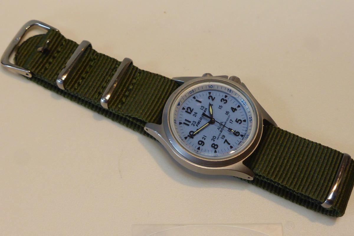 アルバ SEIKO セイコー ALBA フィールドギア ミリタリータイプ アルバ SEIKO セイコー ALBA フィールドギア ミリタリータイプ