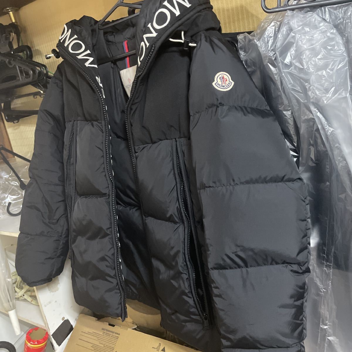 モンクレール モンクラー 美品 moncler montclar 確実正規品 モンクレール ダウンジャケット ブラック