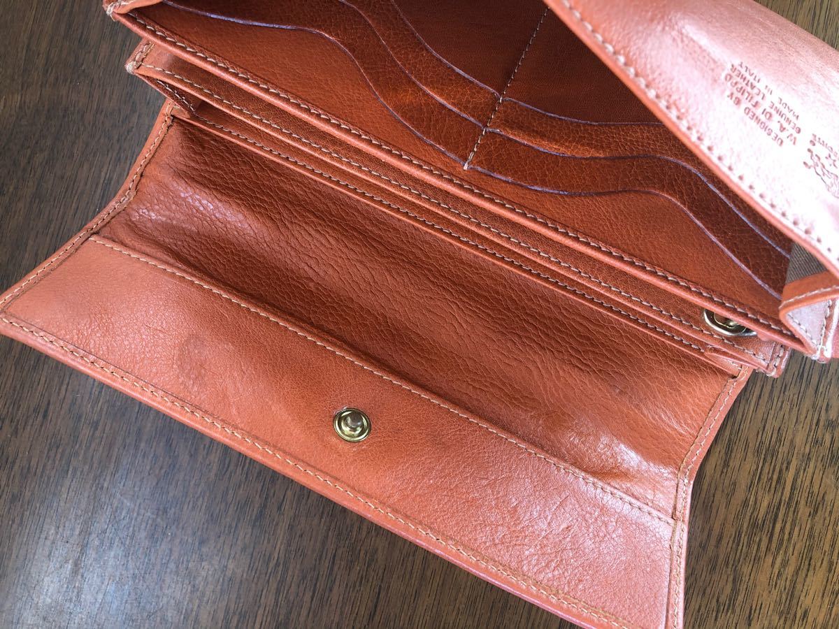イルビゾンテ 長財布 オレンジ holdmeback.com