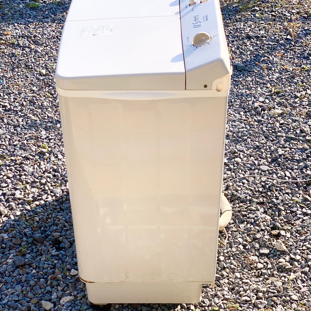 生産終了品 東芝 2槽式洗濯機 インテリア銀河 VH-N50 ライト 生産終了品 東芝 2槽式洗濯機 インテリア銀河 VH-N50 ライト