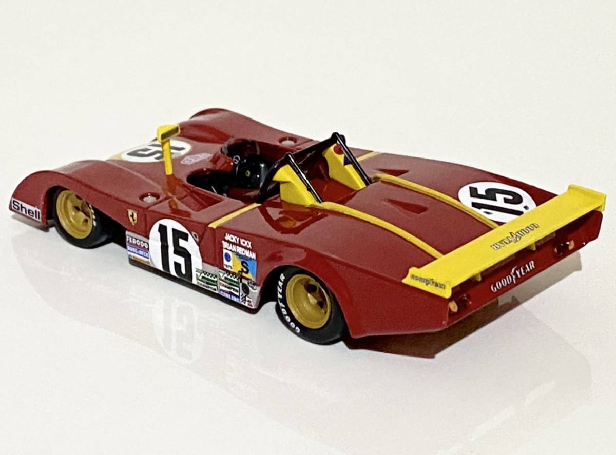 1/43 Ferrari 312 P 24h Le Mans 1973 #15 ◆Jacky Ickx / Brian Redman ◆ フェラーリ - アシェット F1 & レーシングコレクション_画像3