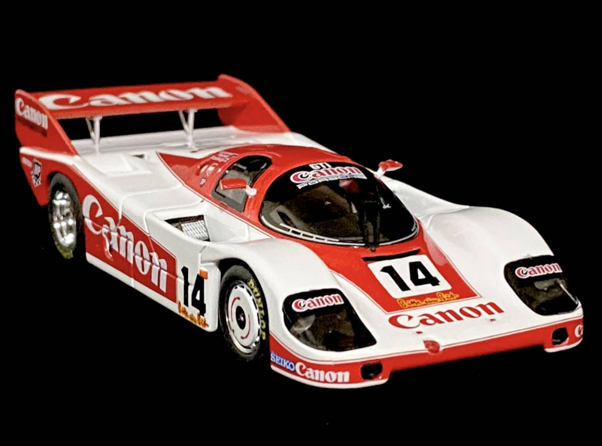 1/43 Canon Porsche 956 1983 Nurburgring 1000km ◆ Keke Rosberg / Jan Lamars / Jonathan Palmer #14 ◆ ポルシェ 935 956_画像1