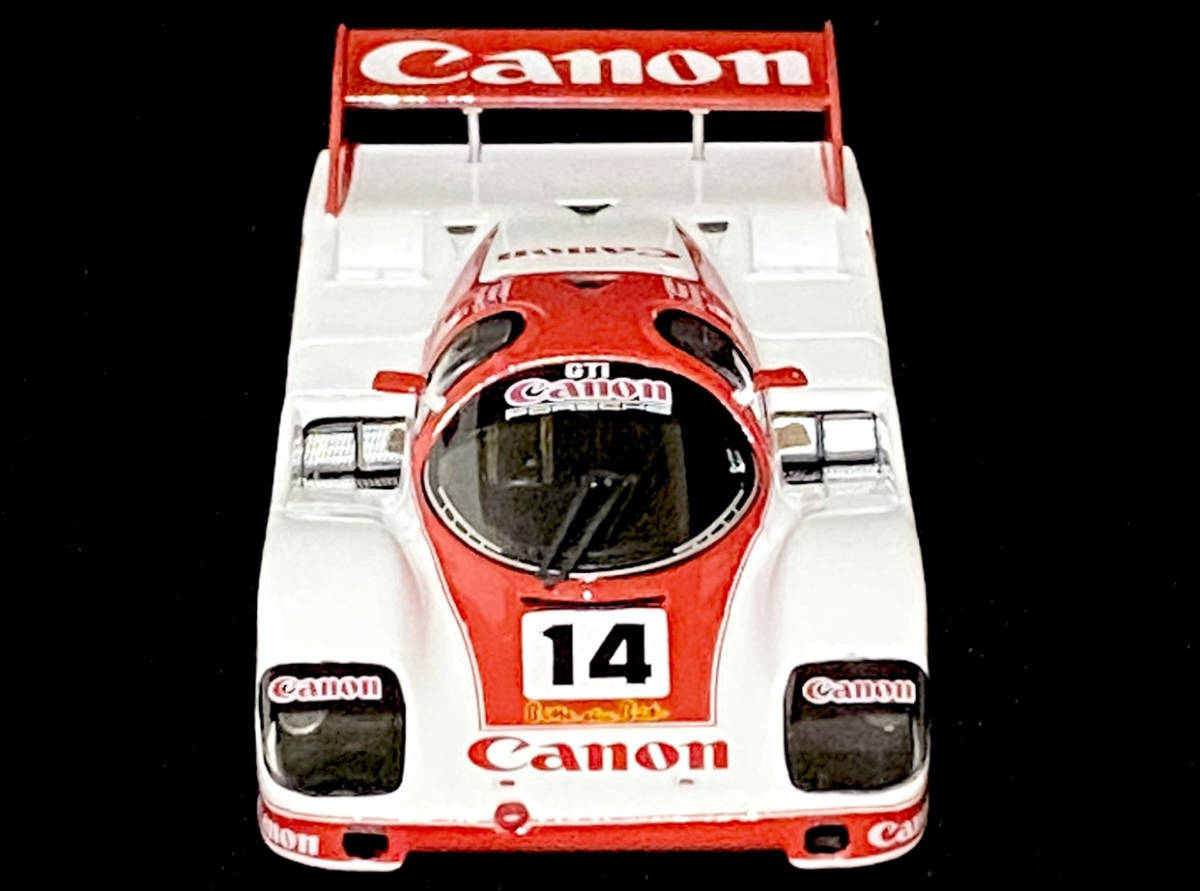 1/43 Canon Porsche 956 1983 Nurburgring 1000km ◆ Keke Rosberg / Jan Lamars / Jonathan Palmer #14 ◆ ポルシェ 935 956_画像5
