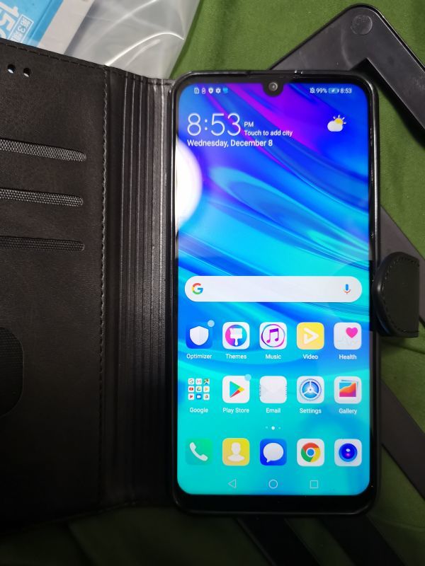 Huawei HUAWEI nova lite 3 POT-LX2J Aurora blue black case set