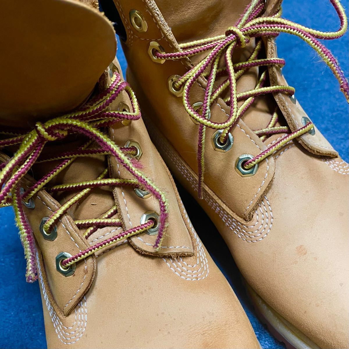 Timberland】ウィートブーツ イエローブーツ プレミアム 25 5cm Timberland】ウィートブーツ イエローブーツ プレミアム 25 5cm