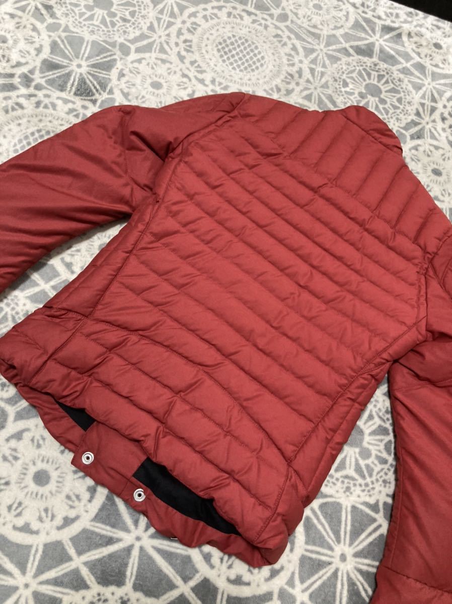  Balmain BALMAIN wine red Biker пуховик размер XS