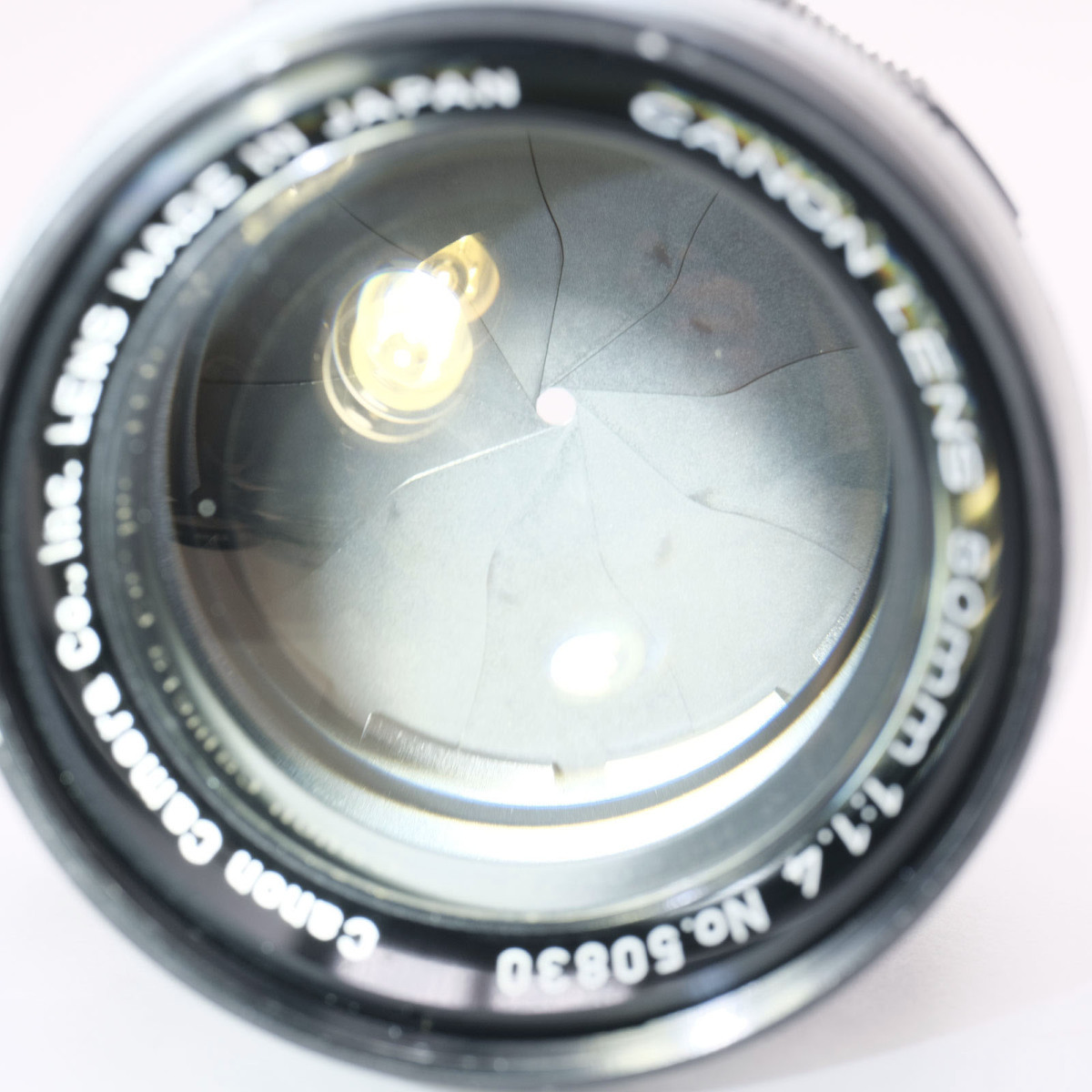 canon キヤノン Lens 50mm F1.4 II/For L39 mount 交換レンズ【36050302-05】中古_画像5