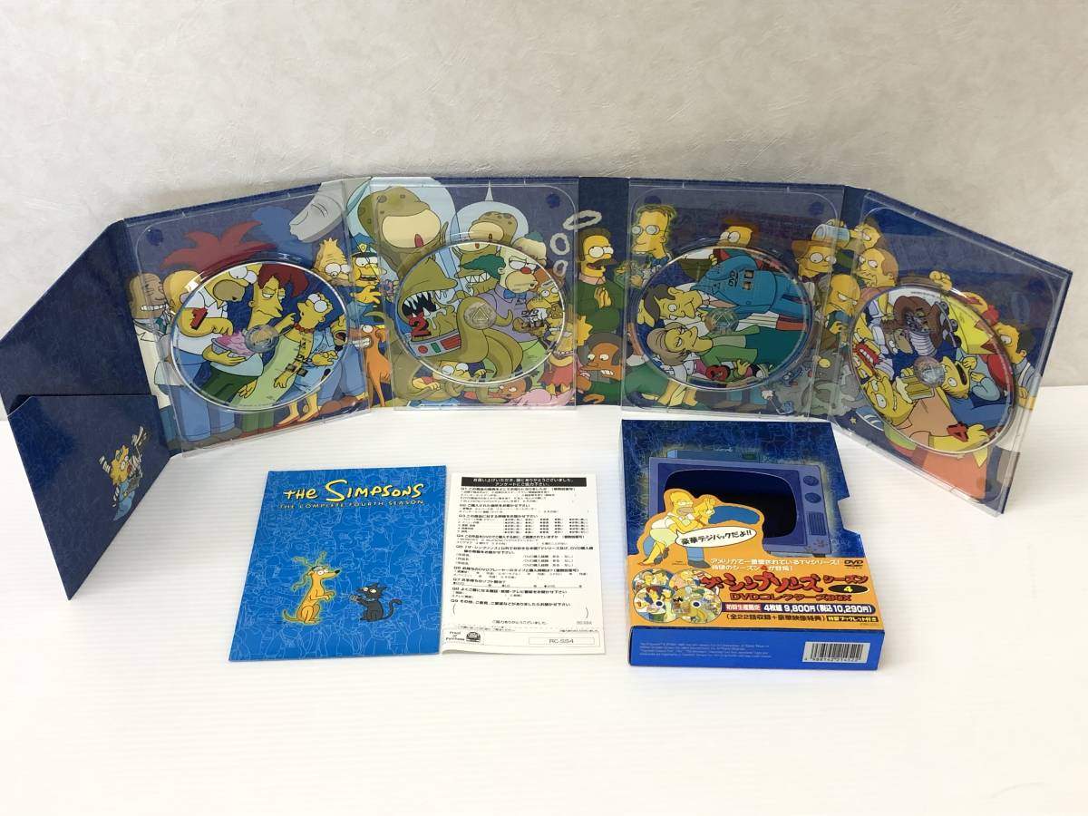 [DVD] The * Simpson z season 4 DVD collectors BOX б/у товар syadv039733