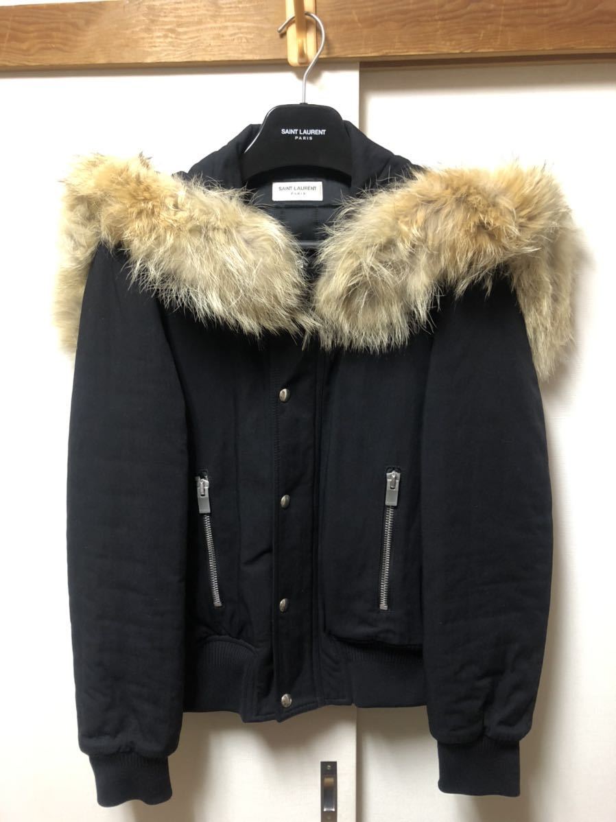 saint laurent paris サンローランパリ ファー N-2B ミリタリー saint laurent paris サンローランパリ ファー N-2B ミリタリー
