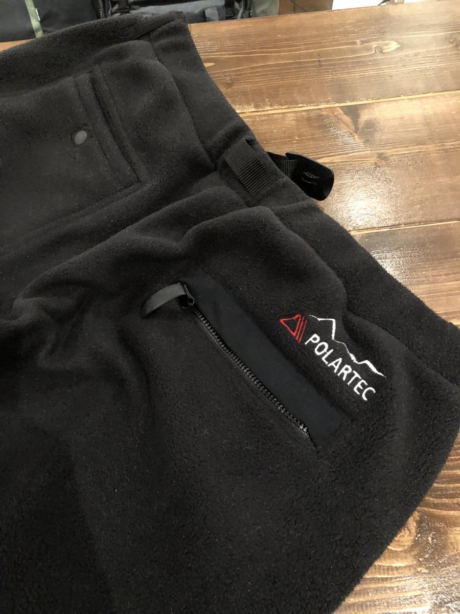 美品 MANASTASH POLARTEC PANTS III L ブラック マナスタッシュ ポーラ