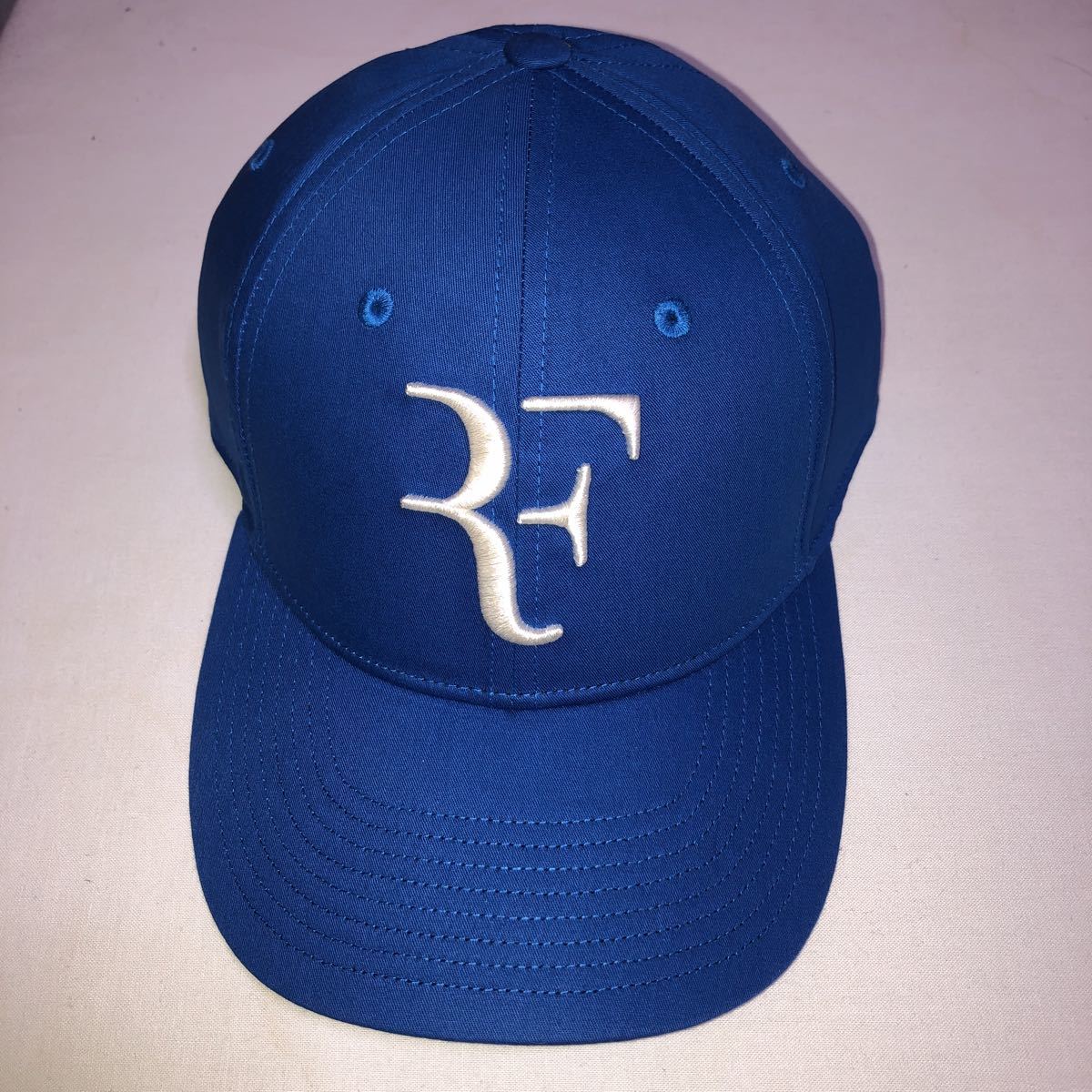ヤフオク! - 送料無料!☆RFキャップ 帽子 青白 ☆ロジャー・フェデラ...