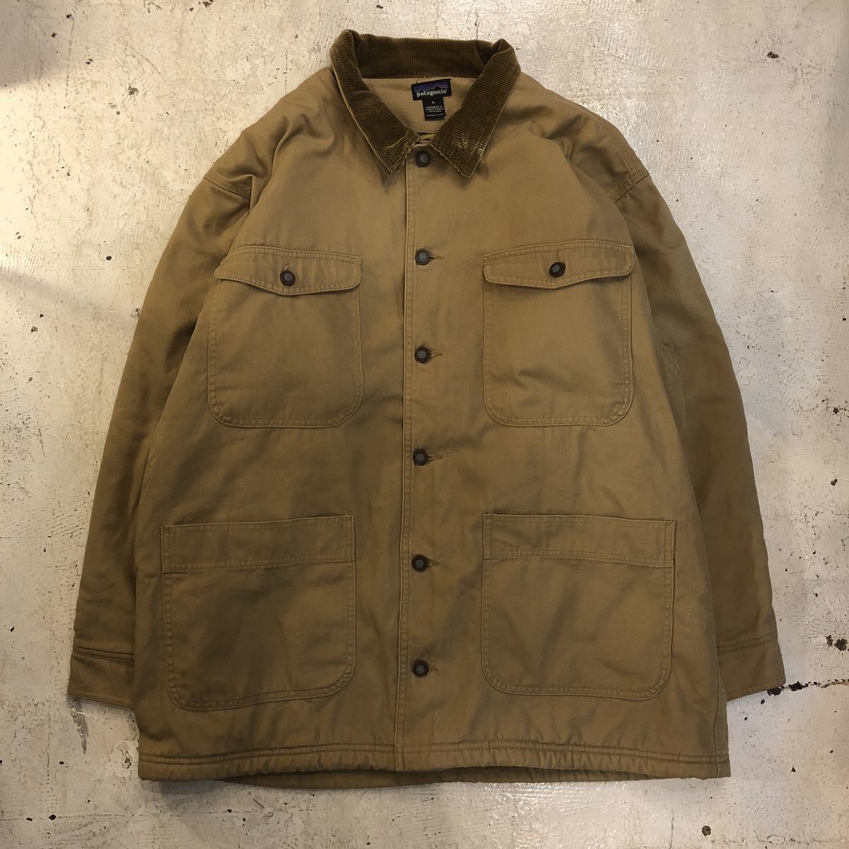 ○ 94 fall patagonia パタゴニア NUEVORANGE ヌエボレンジ コート L